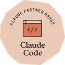 Insignia de Claude Code · Partner Badge otorgada por Anthropic
